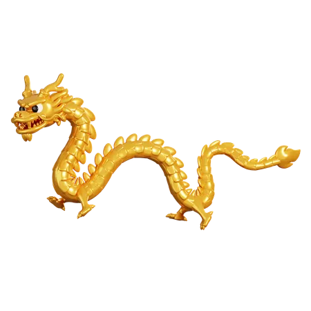 Chinese Dragon  3D Icon