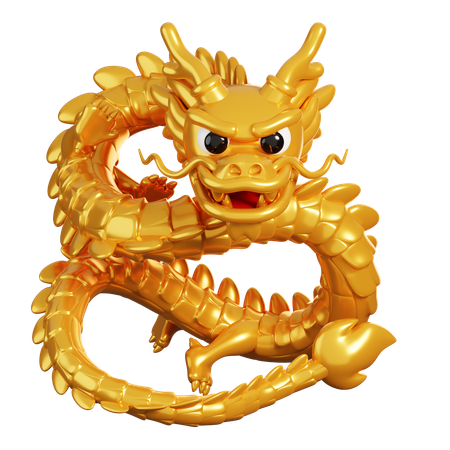 Chinese Dragon  3D Icon