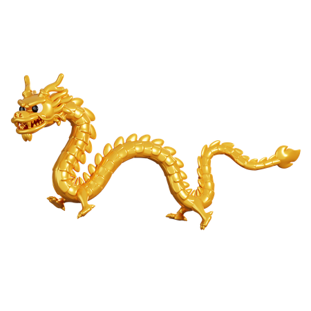 Chinese Dragon  3D Icon