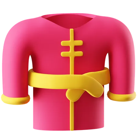 Chinese Dress  3D Icon