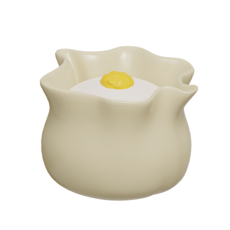 Chinese Dumpling  3D Icon