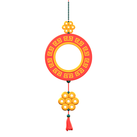 Chinese Element Decoration  3D Icon
