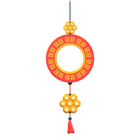 Chinese Element Decoration  3D Icon