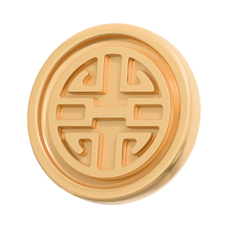 Chinese Emblem  3D Icon