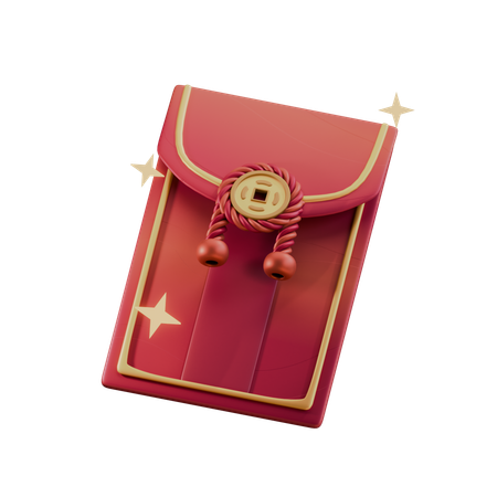 Chinese Envelop  3D Icon