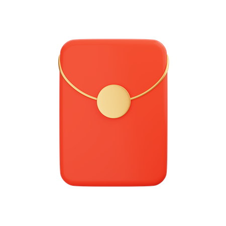 Chinese Envelope  3D Icon