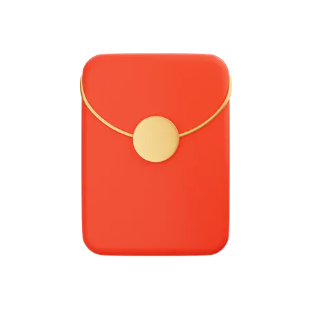 Chinese Envelope  3D Icon