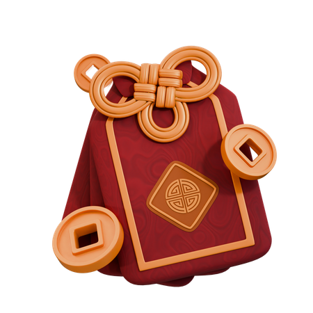 Chinese Envelope  3D Icon