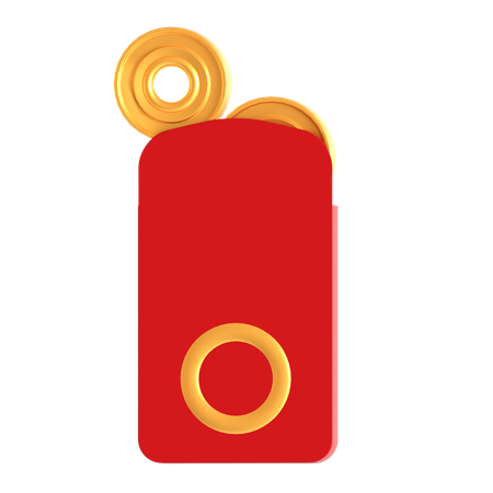 Chinese Envelope  3D Icon