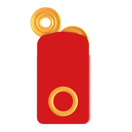 Chinese Envelope  3D Icon