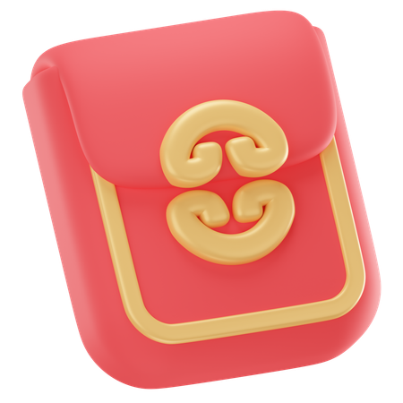 Chinese Envelope  3D Icon