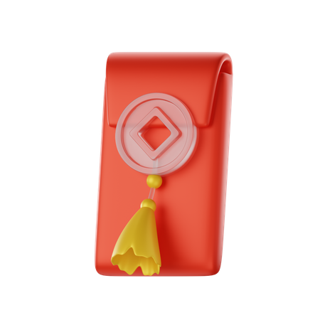 Chinese Envelope  3D Icon