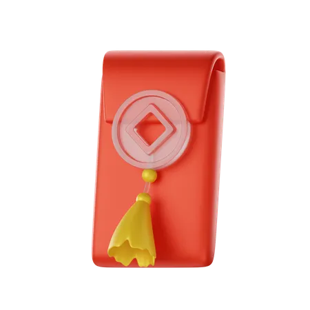 Chinese Envelope  3D Icon