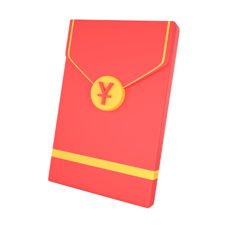 Chinese Envelope  3D Illustration