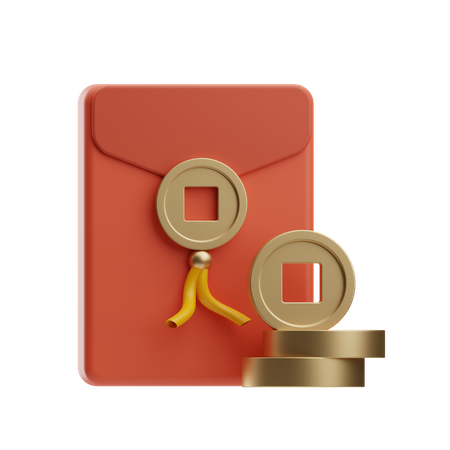 Chinese  envelope  3D Icon