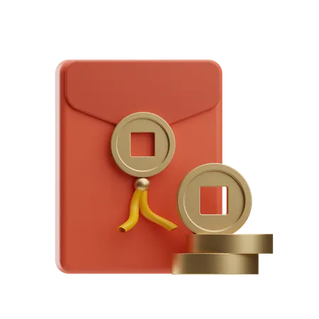 Chinese  envelope  3D Icon