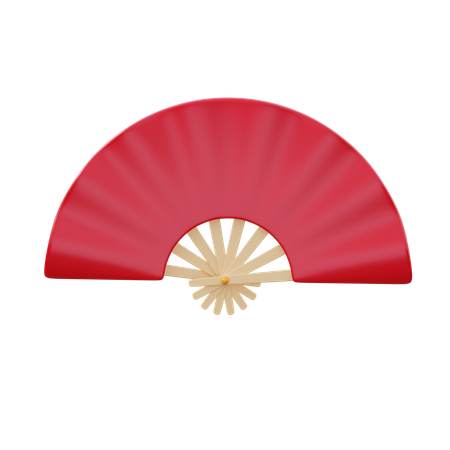 Chinese Fan  3D Icon