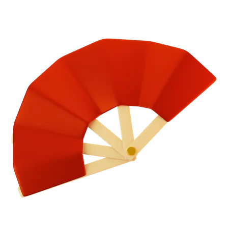 Chinese Fan  3D Icon