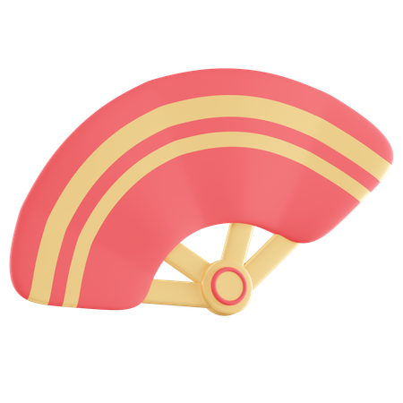 Chinese Fan  3D Icon