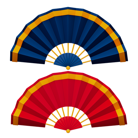 Chinese Fan  3D Icon