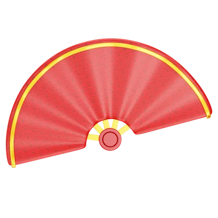 Chinese Fan  3D Icon