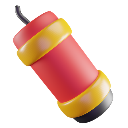 Chinese Firecracker  3D Icon