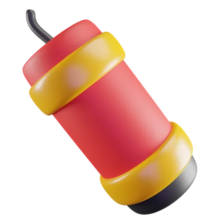 Chinese Firecracker  3D Icon