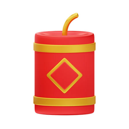 Chinese Firecrackers  3D Icon