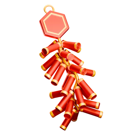 Chinese Firework  3D Icon
