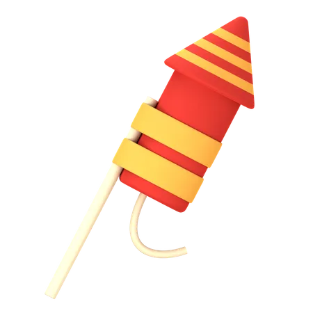 Chinese Firework  3D Icon