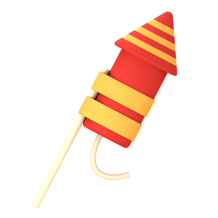 Chinese Firework  3D Icon