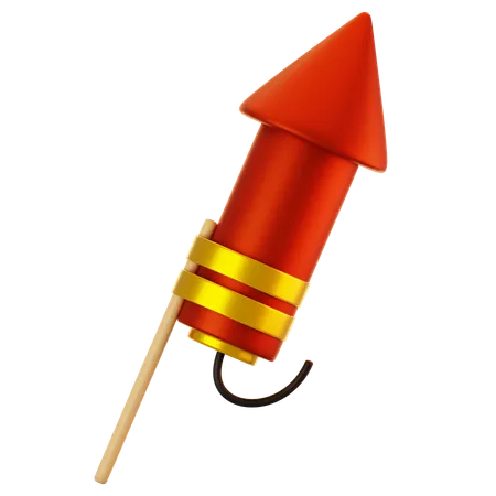 Chinese Firework  3D Icon