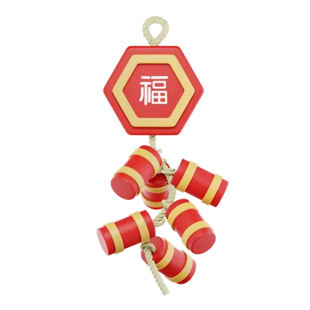 Chinese Firework 3D Icon
