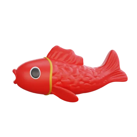 Chinese Fish  3D Icon