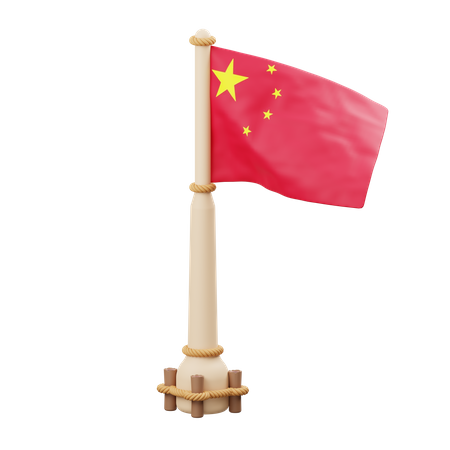 Chinese Flag  3D Icon