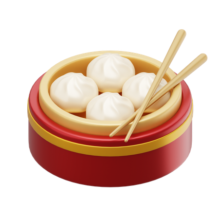 중국 음식  3D Icon