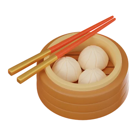 中華料理  3D Icon