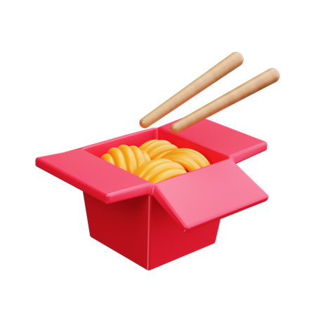 Chinese Food  3D Icon