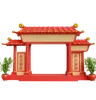 Chinese Gate Decoration