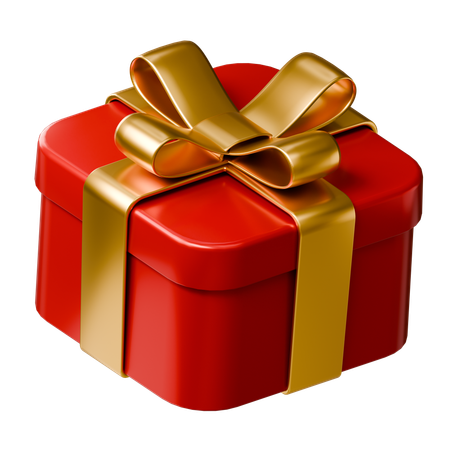 Chinese Gift Box  3D Icon