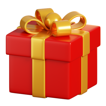 Chinese Gift Box  3D Icon