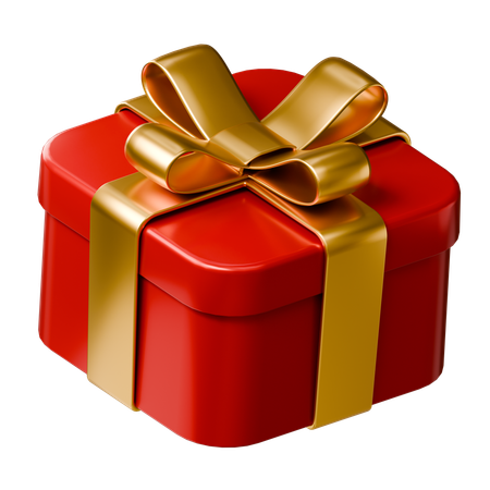 Chinese Gift Box  3D Icon
