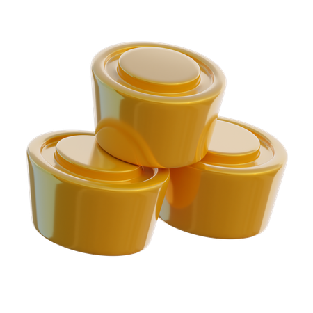 Chinese Gold  3D Icon