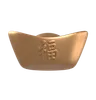 Chinese Gold Ingot