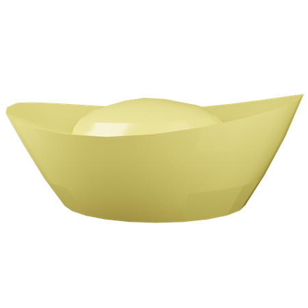 Chinese Gold Ingots  3D Icon