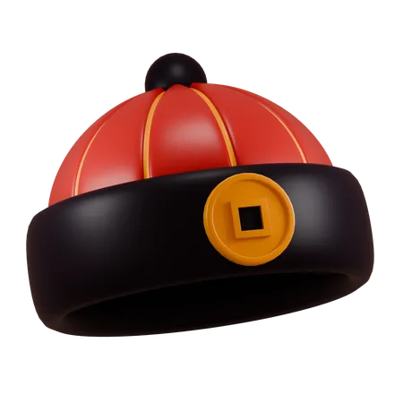 Chinese Hat  3D Icon