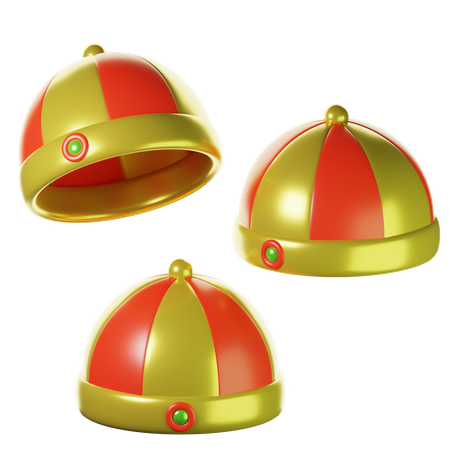 Chinese hat  3D Icon