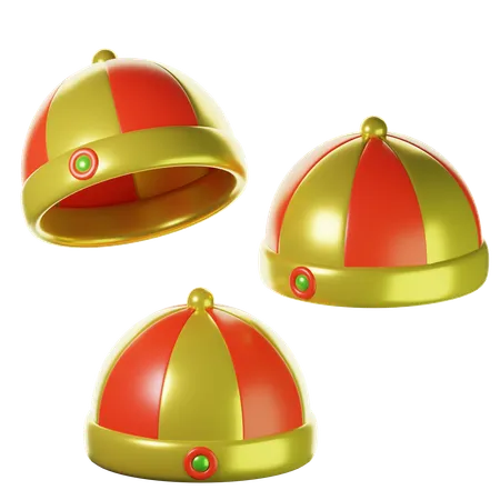 Chinese hat  3D Icon