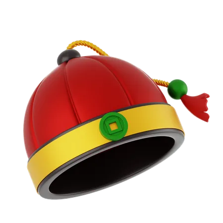 Chinese Hat  3D Icon