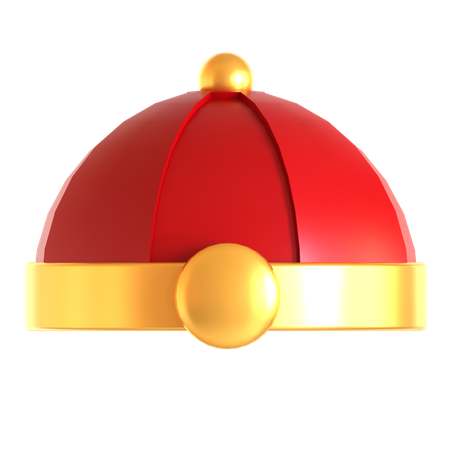 中国の帽子  3D Icon